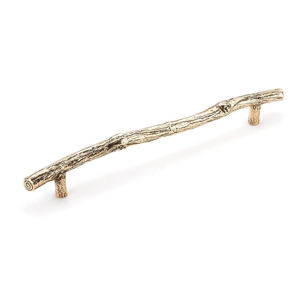Schaub And Company - Appliance Pull, Twig, Natural Bronze, 12'' cc - Natural Bronze
