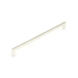 Schaub And Company - Appliance Pull, Polished White Bronze, 12'' cc - Polished White Bronze