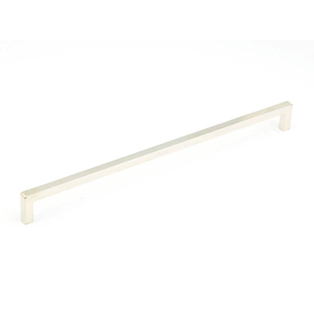 Schaub And Company - Appliance Pull, Polished White Bronze, 18'' cc - Polished White Bronze