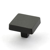 Schaub And Company - Knob, Square, Black Bronze, 1-3/4'' dia - Black Bronze