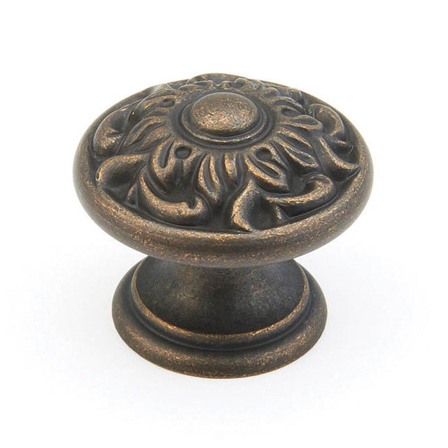Schaub And Company - Knob, Ancient Bronze,1-3/8'' - Ancient Bronze