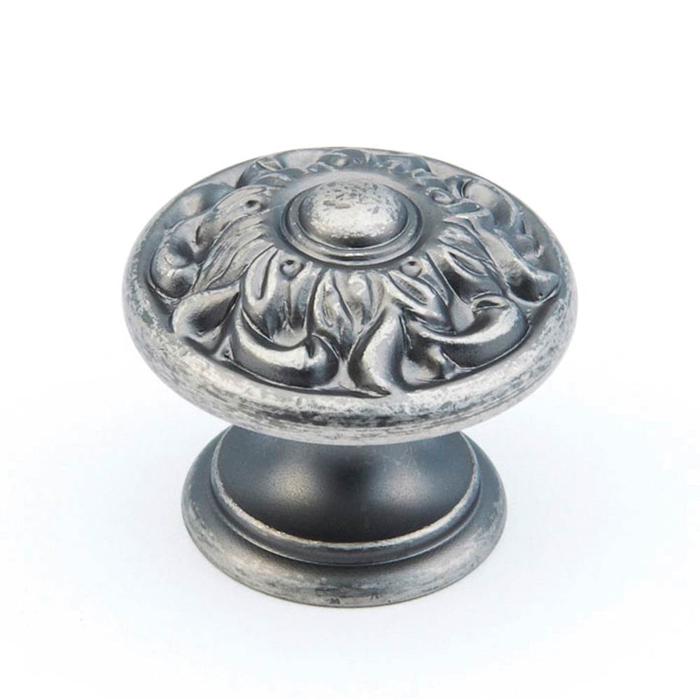 Schaub And Company - Knob, Corinthian Silver, 1-3/8'' - Corinthian Silver