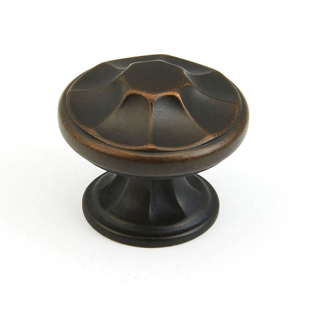 Schaub And Company - Knob, Antique Bronze, 1-3/8'' dia - Ancient Bronze