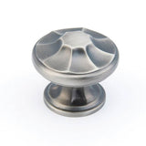 Schaub And Company - Knob, Antique Nickel Knob,1-3/8'' dia - Antique Nickel