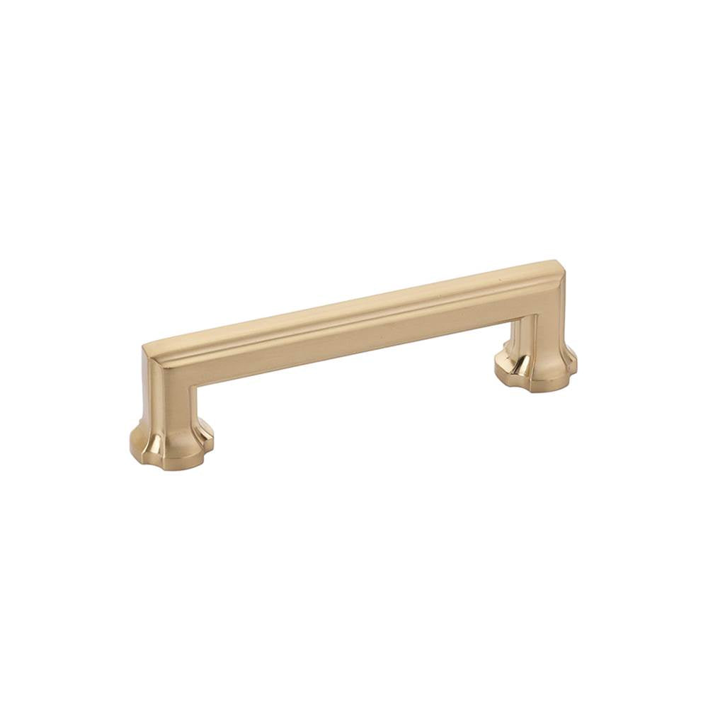 Schaub And Company - Pull, Signature Satin Brass, 4'' cc - Signature Satin Brass