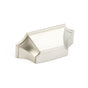Schaub And Company - Cup Pull, Satin Nickel, 3'' cc - Satin Nickel