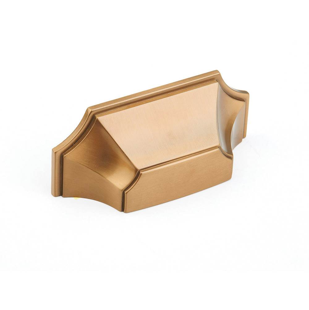 Schaub And Company - Cup Pull, Brushed Bronze, 3'' cc - Brushed Bronze