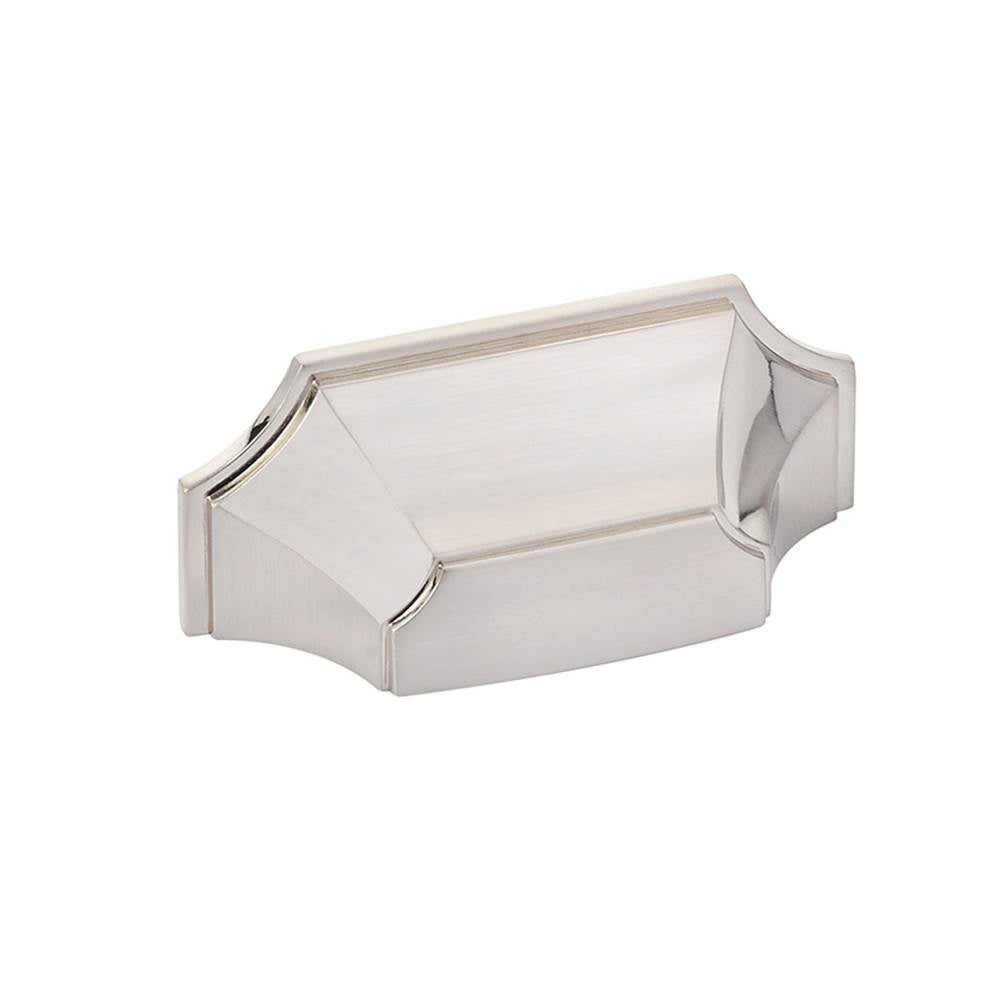 Schaub And Company - Cup Pull, Brushed Nickel, 3'' cc - Brushed Nickel