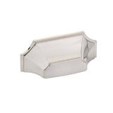 Schaub And Company - Cup Pull, Brushed Nickel, 3'' cc - Brushed Nickel