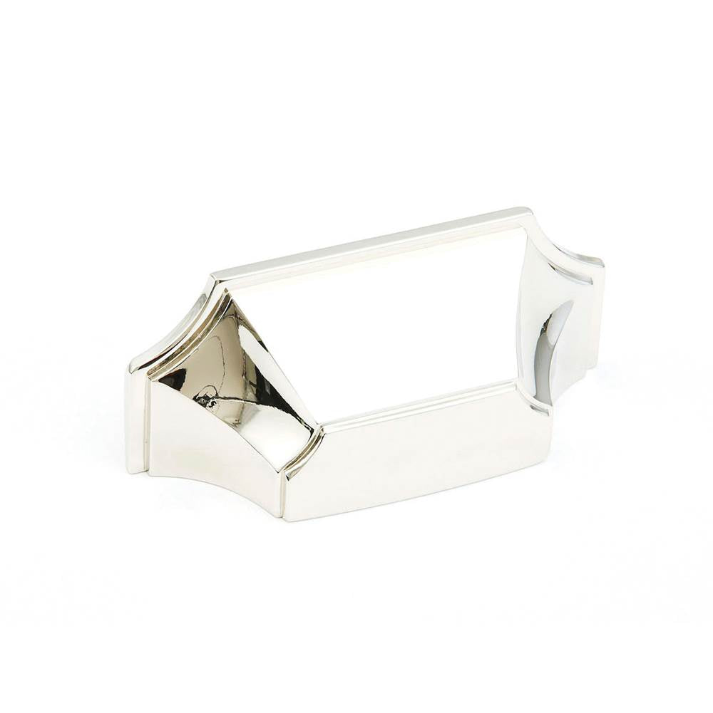 Schaub And Company - Cup Pull, Polished Nickel, 3'' cc - Polished Nickel