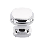 Schaub And Company - Knob, Square, Polished Chrome, 1-3/8'' dia - Polished Chrome