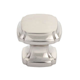 Schaub And Company - Knob, Square, Brushed Nickel, 1-3/8'' dia - Brushed Nickel