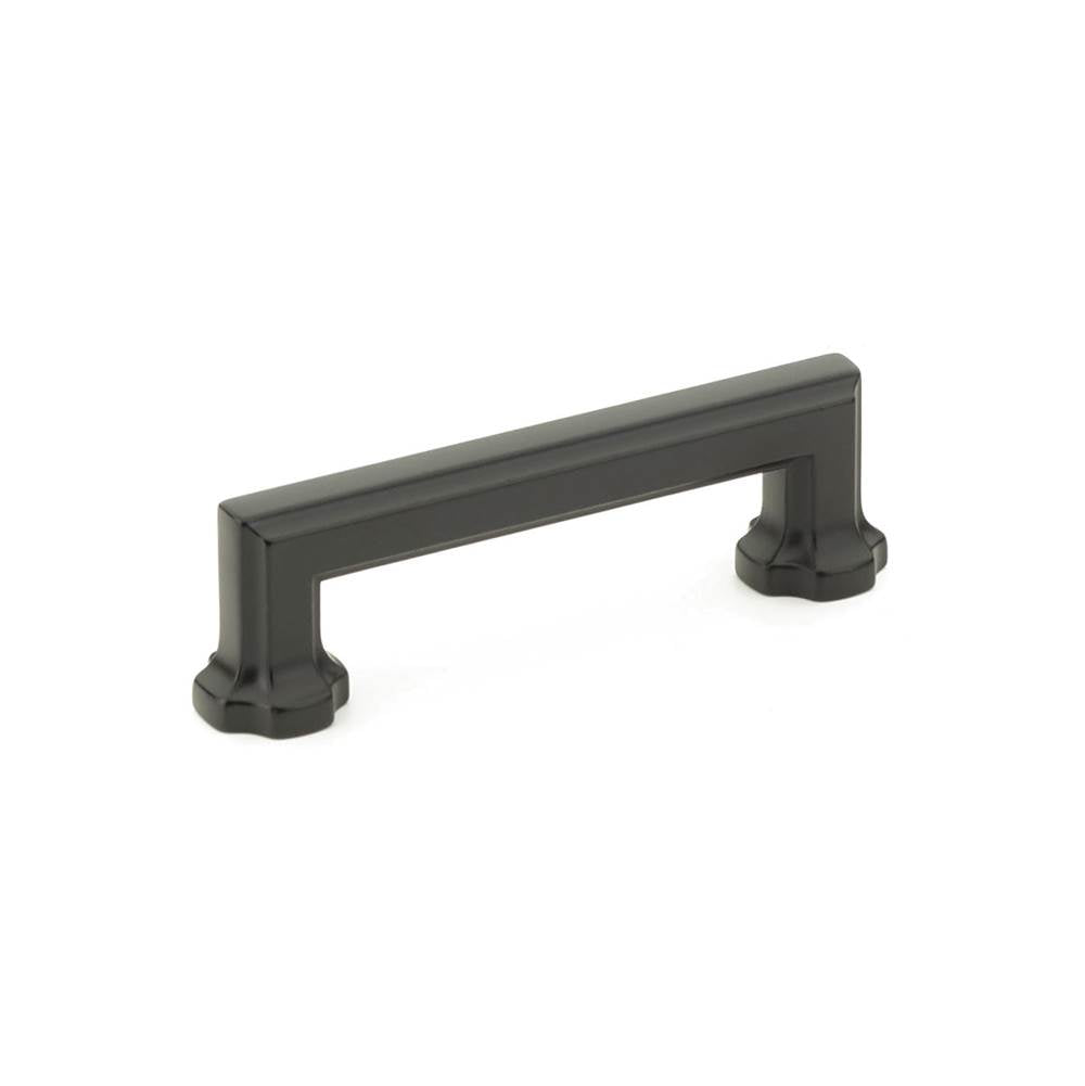 Schaub And Company - Pull, Matte Black, 3-1/2'' cc - Matte Black