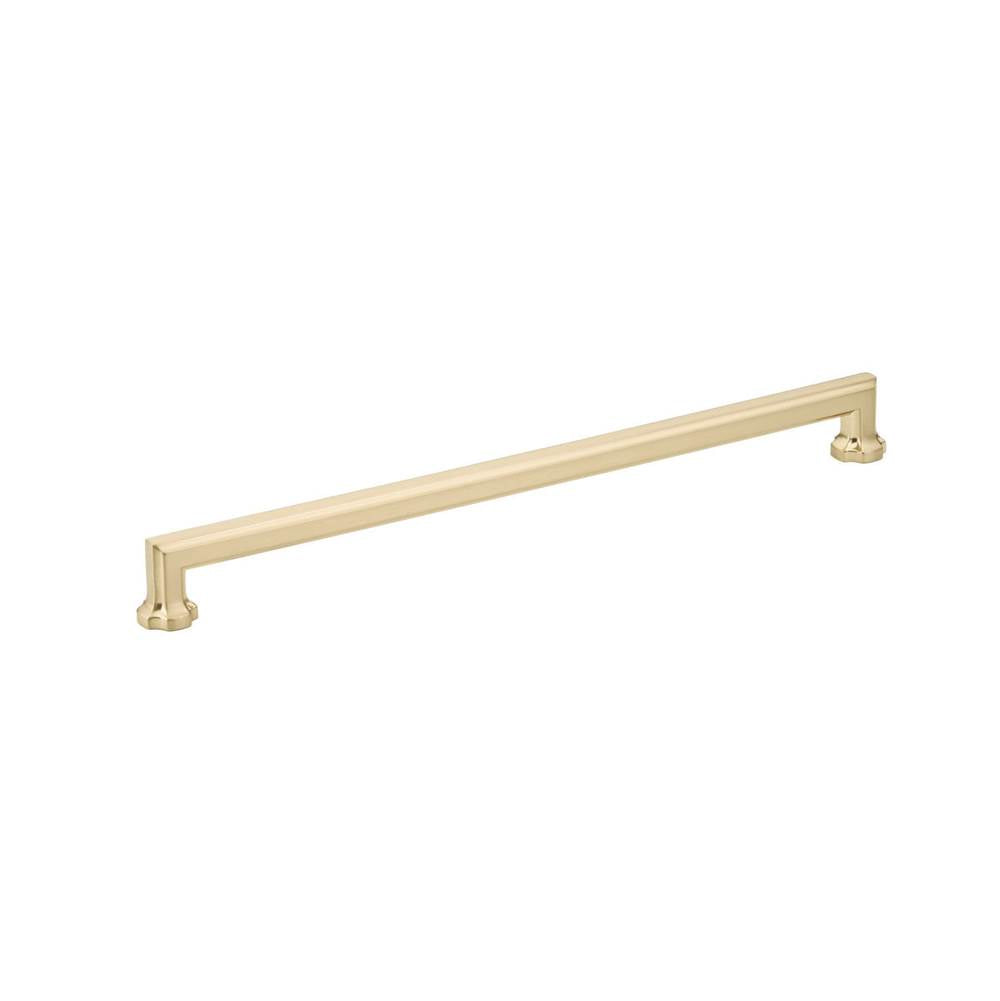 Schaub And Company - Pull, Signature Satin Brass, 12'' cc - Signature Satin Brass