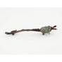 Schaub And Company - Pull, Bee on Rose, Pompeian Bronze, 3-3/4'' cc - Dark Bronze,Pompeian Bronze