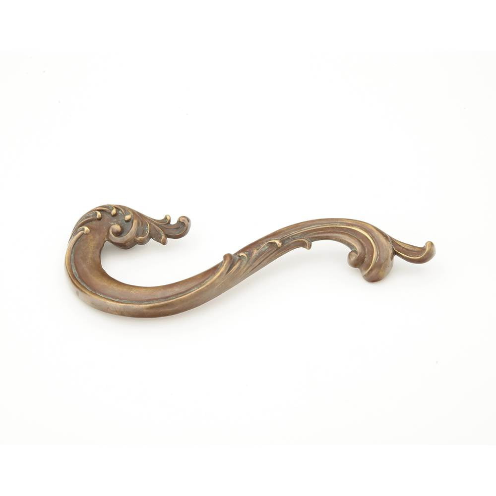 Schaub And Company - Pull, Left Hand,  Monticello Brass, 5'' cc - Monticello Brass