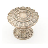 Schaub And Company - Knob, Monticello Silver, 1-1/4'' dia - Monticello Silver