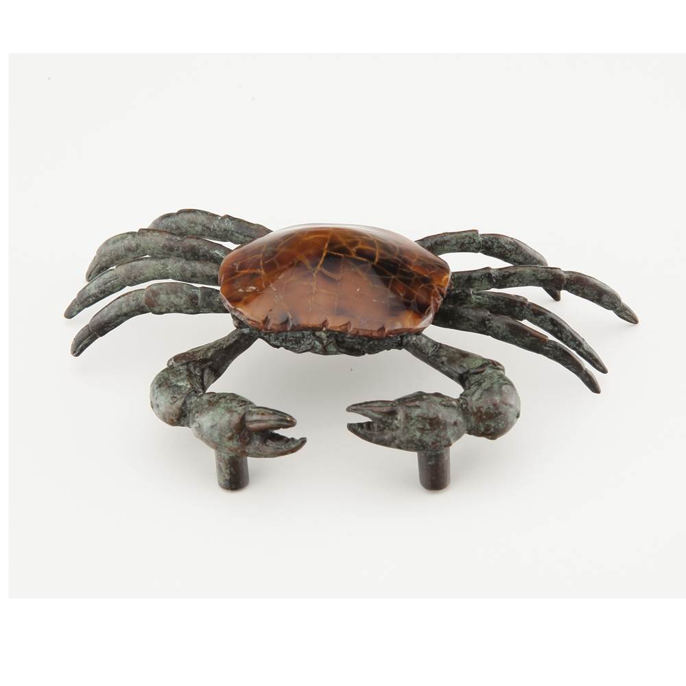 Schaub And Company - Pull, Sea Crab, Tiger Penshell, 1-5/8'' cc - Tiger Penshell