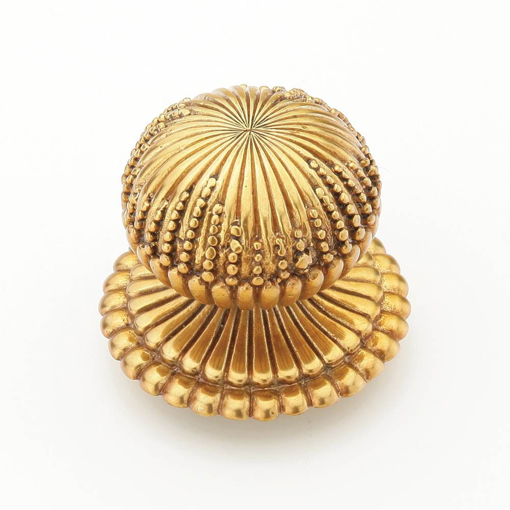 Schaub And Company - Knob, Paris Brass, 1-1/4'' dia - Paris Brass