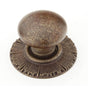Schaub And Company - Knob with backplate, Highlighted Bronze, 1-1/4'' dia - Bronze