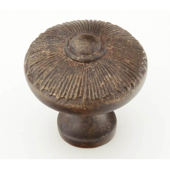 Schaub And Company - Knob, Highlighted Bronze, 1-1/2'' dia - Bronze