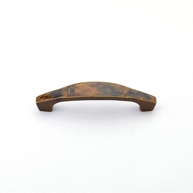 Schaub And Company - Tiger Penshell,Estate Dover Pull With Tiger Penshell Inlay,4'' Cc - Tiger Penshell