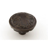 Schaub And Company - Knob, Round, Dark Glaze, 1-1/4'' dia - Dark Glaze