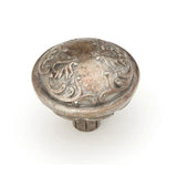 Schaub And Company - Knob, Round, Monticello Silver, 1-1/4'' dia - Monticello Silver