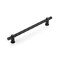 Schaub And Company - Fonce Appliance Pull, 12'' cc, with Matte Black - Matte Black