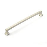 Schaub And Company - Appliance Pull, Arched, Satin Nickel, 15'' cc - Satin Nickel