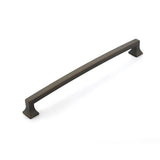 Schaub And Company - Back to Back, Appliance Pull, Arched, Ancient Bronze, 15'' cc - Ancient Bronze