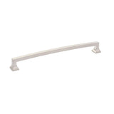 Schaub And Company - Appliance Pull, Arched, Brushed Nickel, 15'' cc - Brushed Nickel