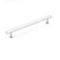 Schaub And Company - Back to Back, Appliance Pull, Polished Chrome, 12'' cc - Polished Chrome