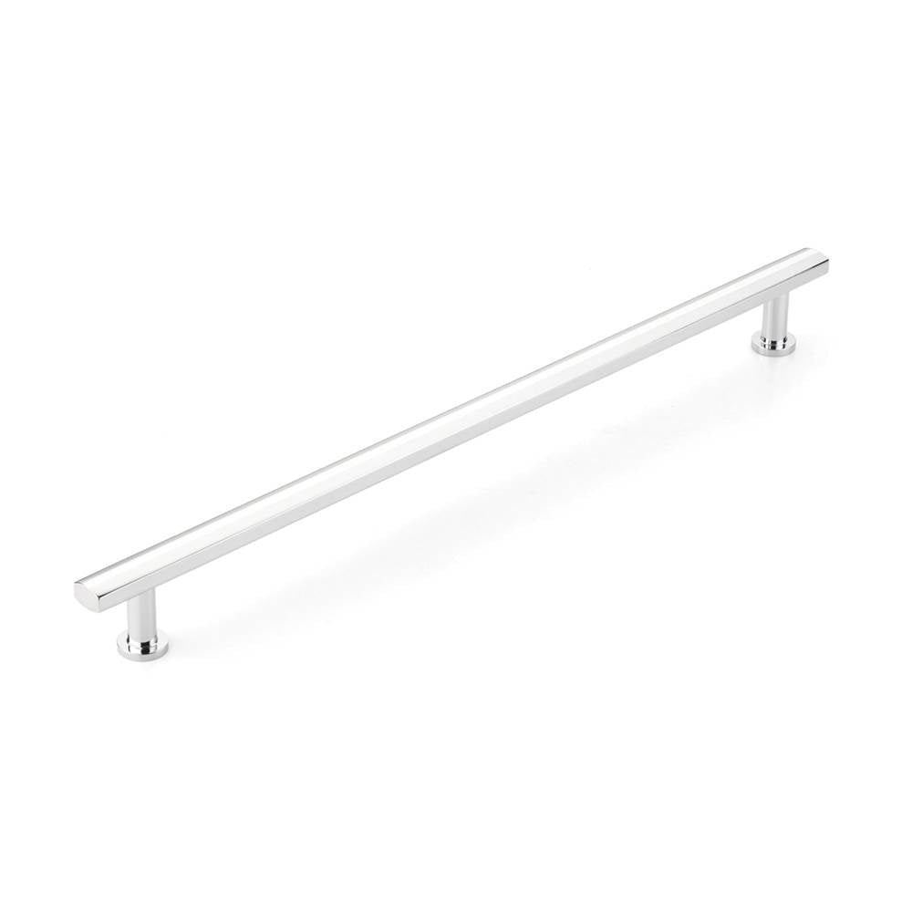 Schaub And Company - Back to Back, Appliance Pull, Polished Chrome, 18'' cc - Polished Chrome