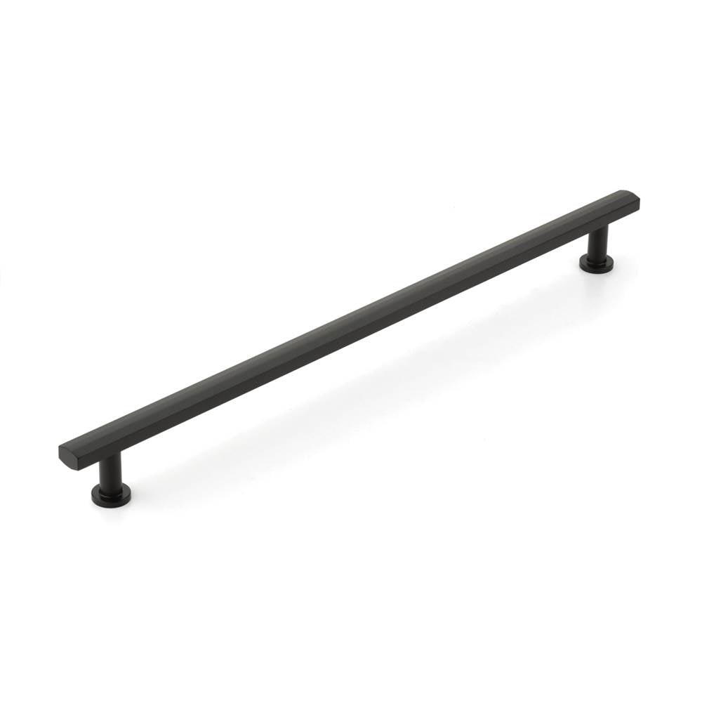 Schaub And Company - Back to Back, Appliance Pull, Matte Black, 18'' cc - Matte Black