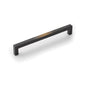 Schaub And Company - Concealed Surface, Appliance Pull, Antique Bronze, 12'' cc - Antique Bronze