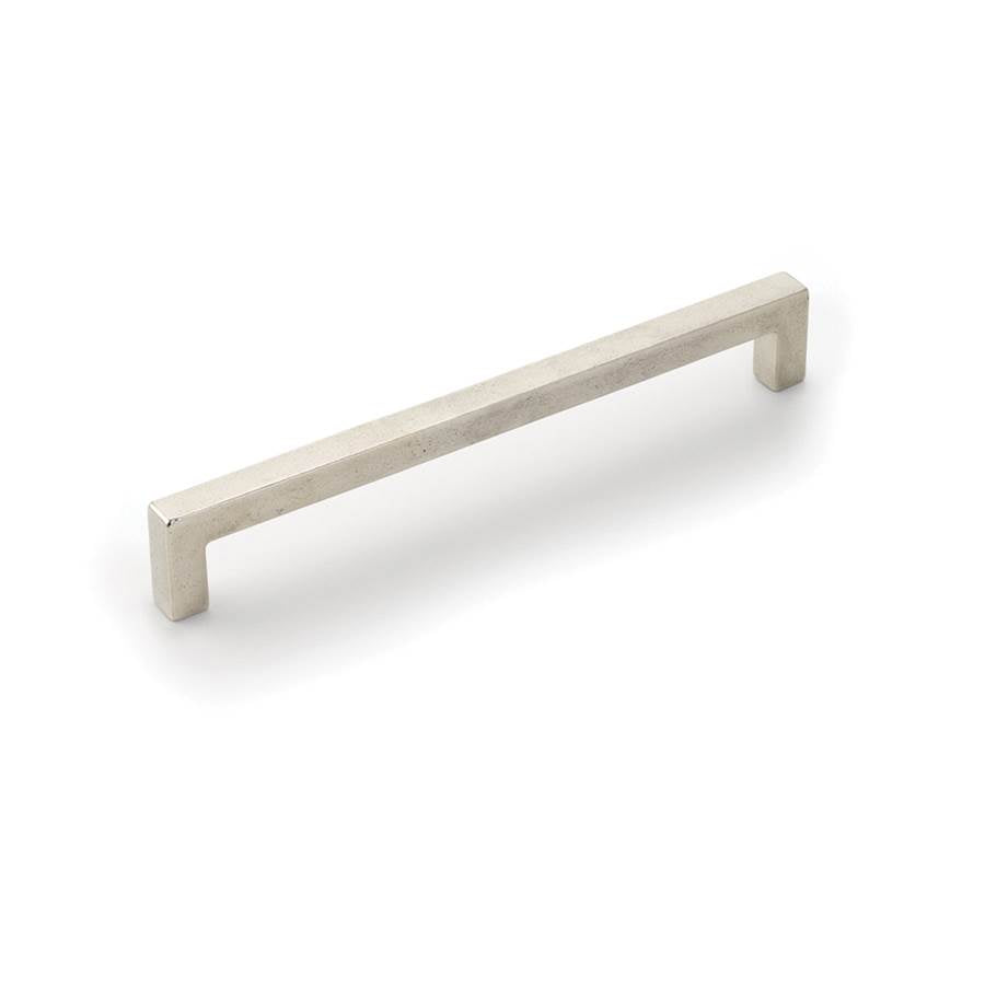 Schaub And Company - Back to Back, Appliance Pull, Polished White Bronze, 12'' cc - Polished White Bronze