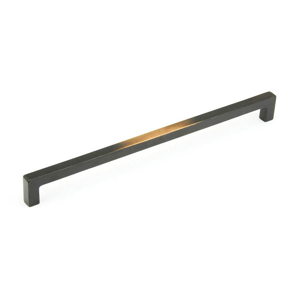 Schaub And Company - Concealed Surface, Appliance Pull, Antique Bronze, 18'' cc - Antique Bronze