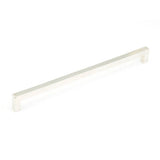 Schaub And Company - Back to Back, Appliance Pull, Polished White Bronze, 18'' cc - Polished White Bronze