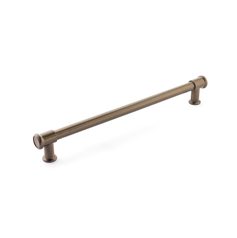 Schaub And Company - Appliance Pull, Brushed Bronze, 15'' cc - Brushed Bronze