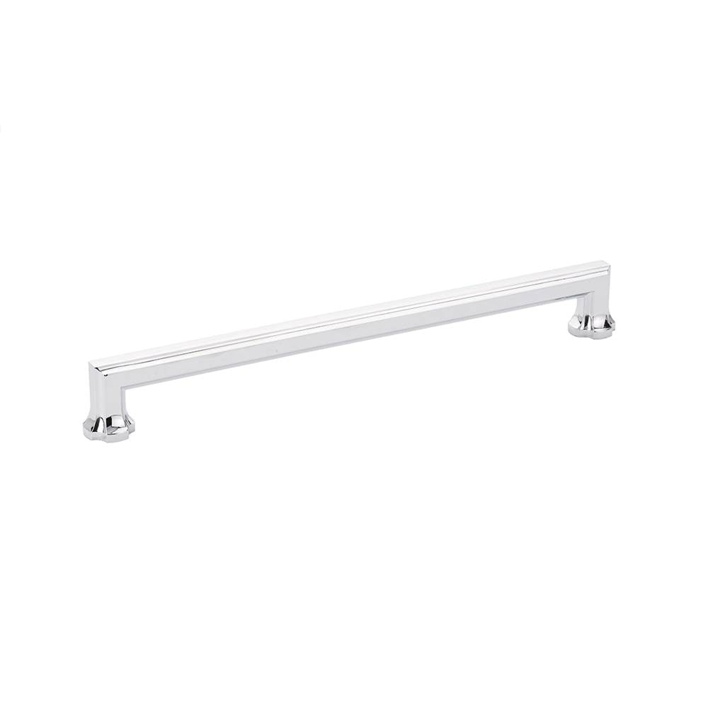 Schaub And Company - Concealed Surface, Appliance Pull, Polished Chrome, 12'' cc - Polished Chrome