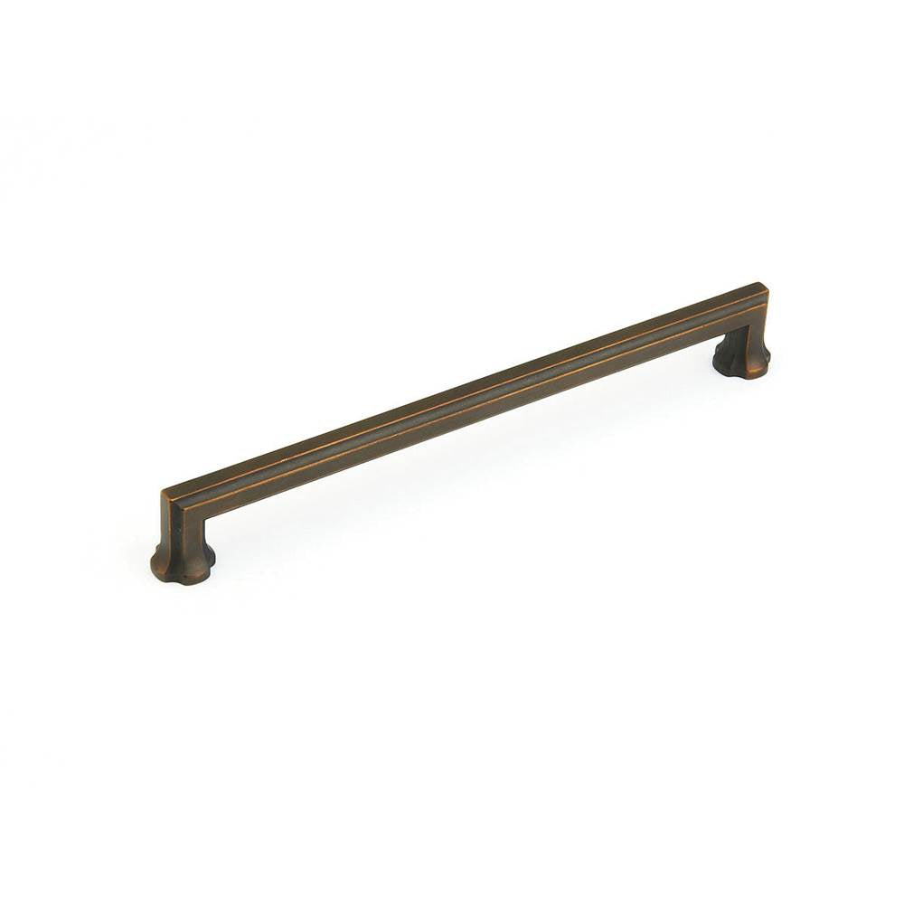 Schaub And Company - Concealed Surface, Appliance Pull, Ancient Bronze, 12'' cc - Ancient Bronze