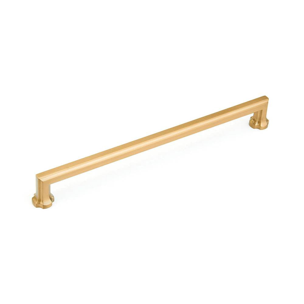 Schaub And Company - Appliance Pull, Brushed Bronze, 15'' cc - Brushed Bronze