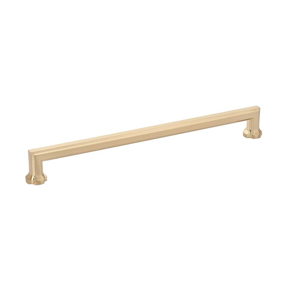 Schaub And Company - Appliance Pull, Signature Satin Brass, 15'' cc - Signature Satin Brass