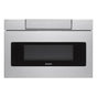 Sharp - 24'' / 1.2 CF Flat Panel Microwave Drawer 1000W Sensor LCD - Stainless