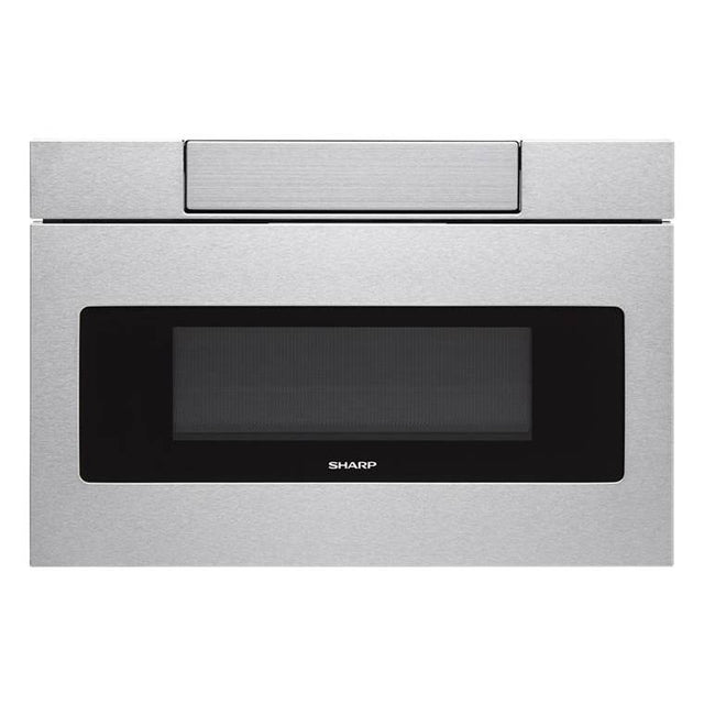 Sharp - 30'' / 1.2 CF Flat Panel Microwave Drawer 1000W Sensor LCD - Stainless