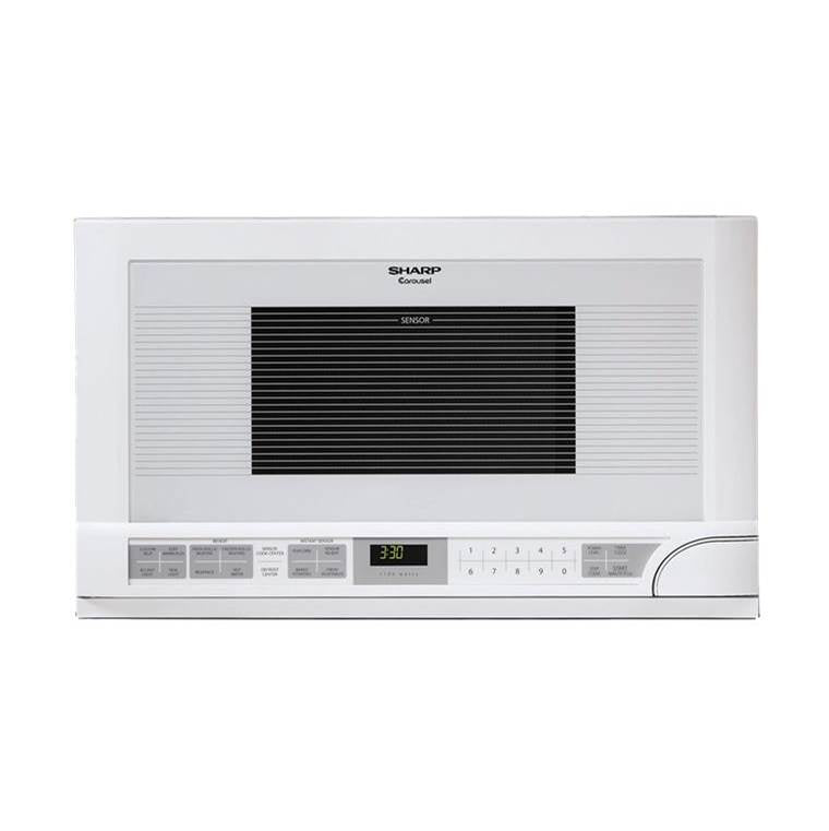 Sharp - 1.5 CF Over-the-Counter Microwave Auto Touch 1100W - White