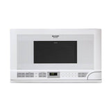Sharp - 1.5 CF Over-the-Counter Microwave Auto Touch 1100W - White