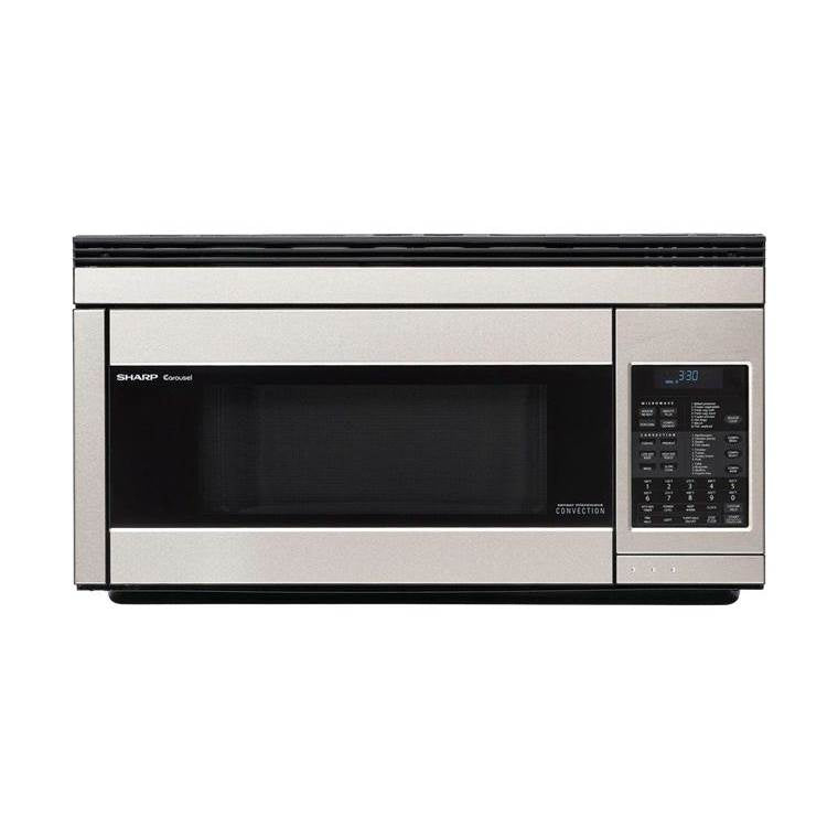 Sharp - 1.1 CF OTR Convection Microwave 850W - Stainless