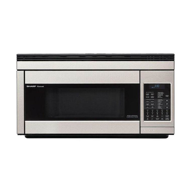 Sharp - 1.1 CF OTR Convection Microwave 850W - Stainless